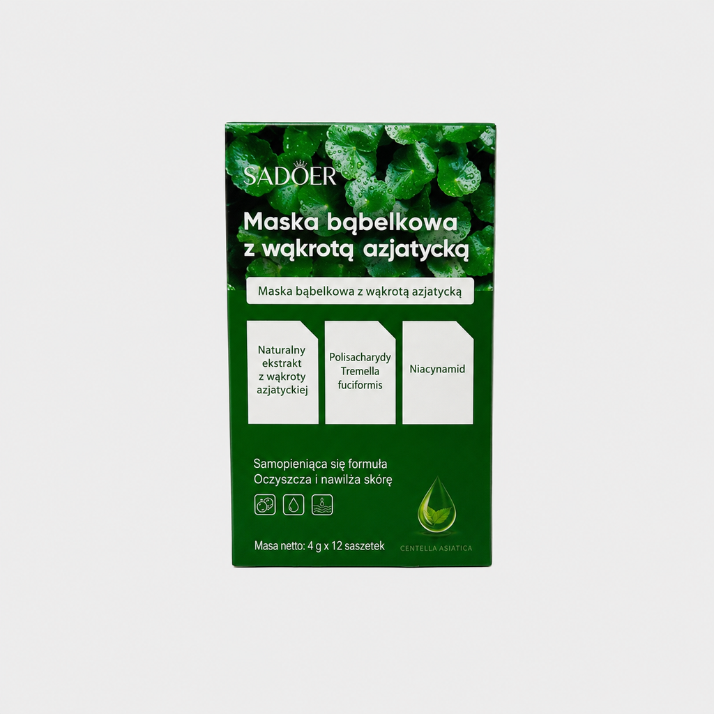 Maska Bąbelkowa Centella Bubble Glow
